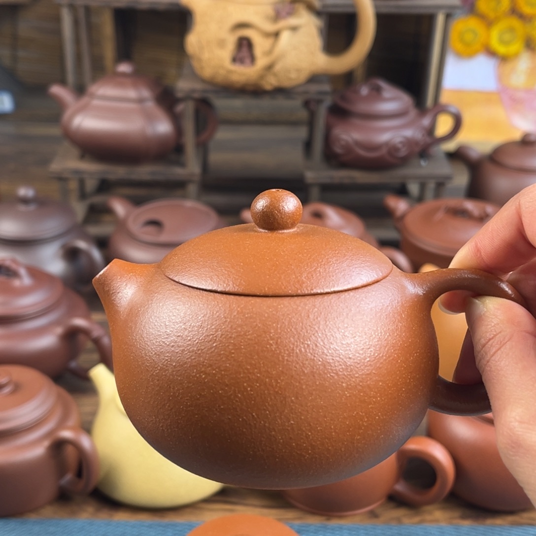 小***学紫砂茶壶手工制作工艺精湛