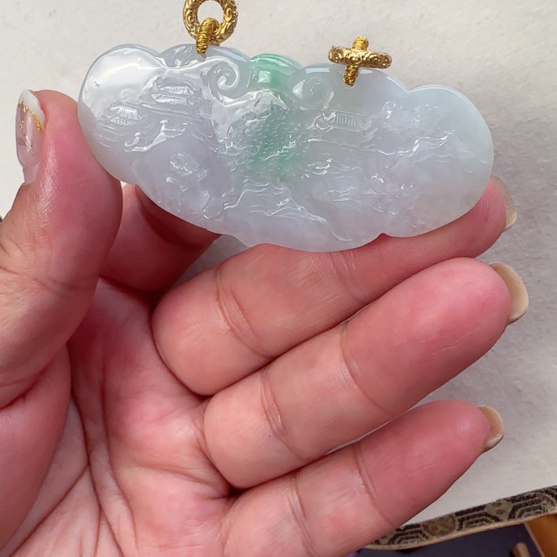 定制翡翠未镶嵌仿古