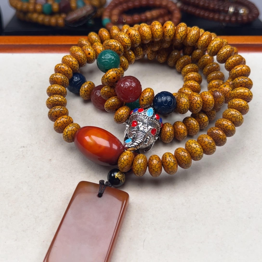 X***_星月菩提吊坠星月