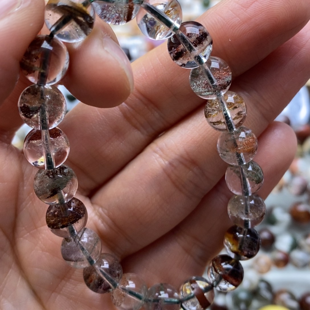 未镶嵌水晶手链一线天