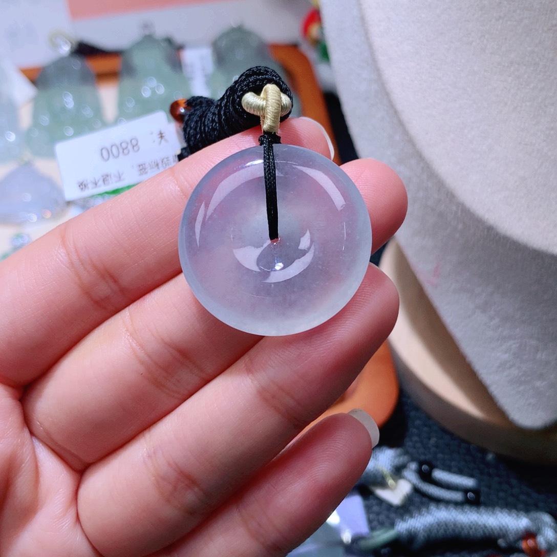 颈饰未镶嵌翡翠扣子28.8*6.2