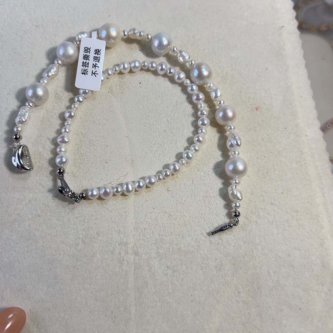 钛钢天然淡水珍珠淡水珍珠