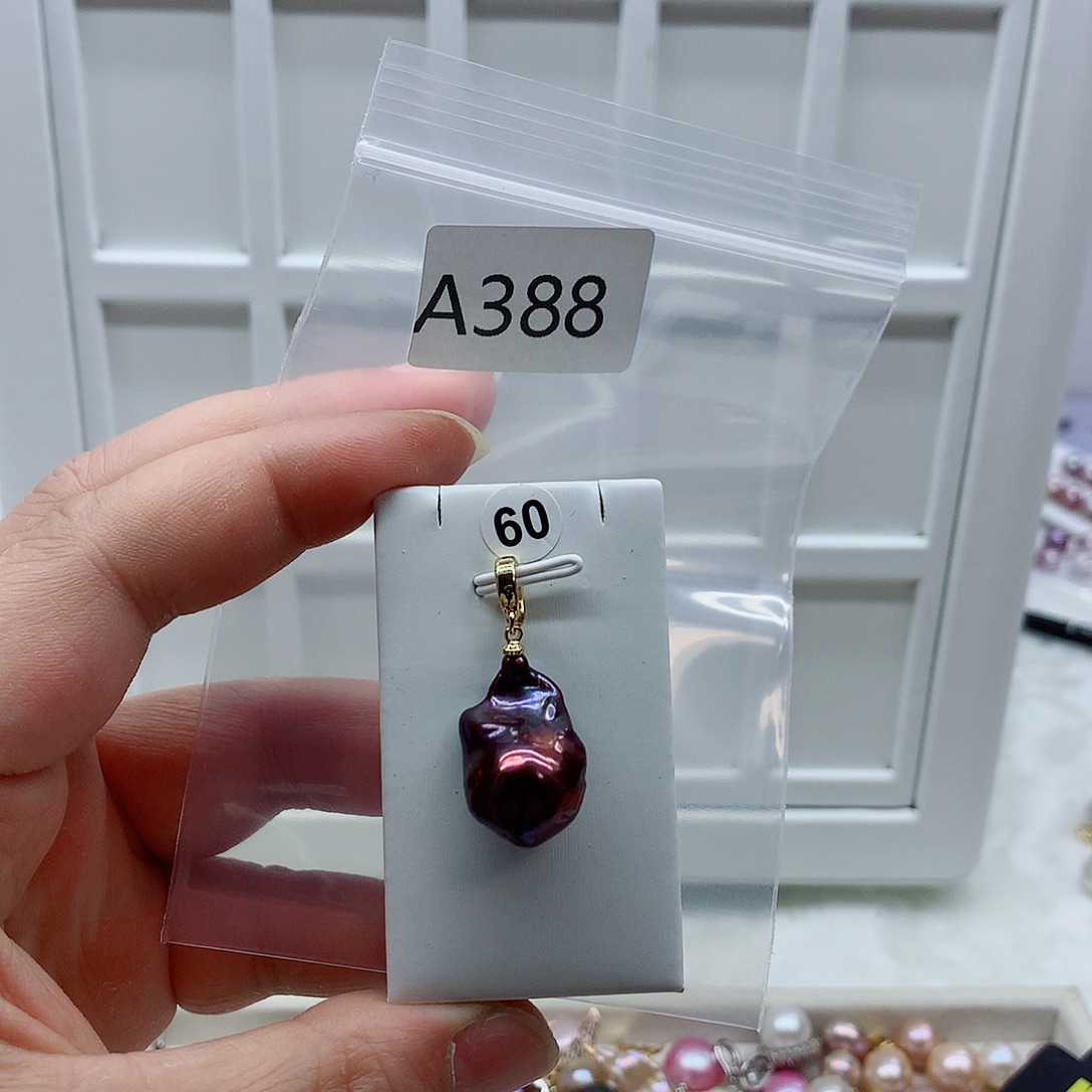 吊坠(不含链)淡水珍珠合金