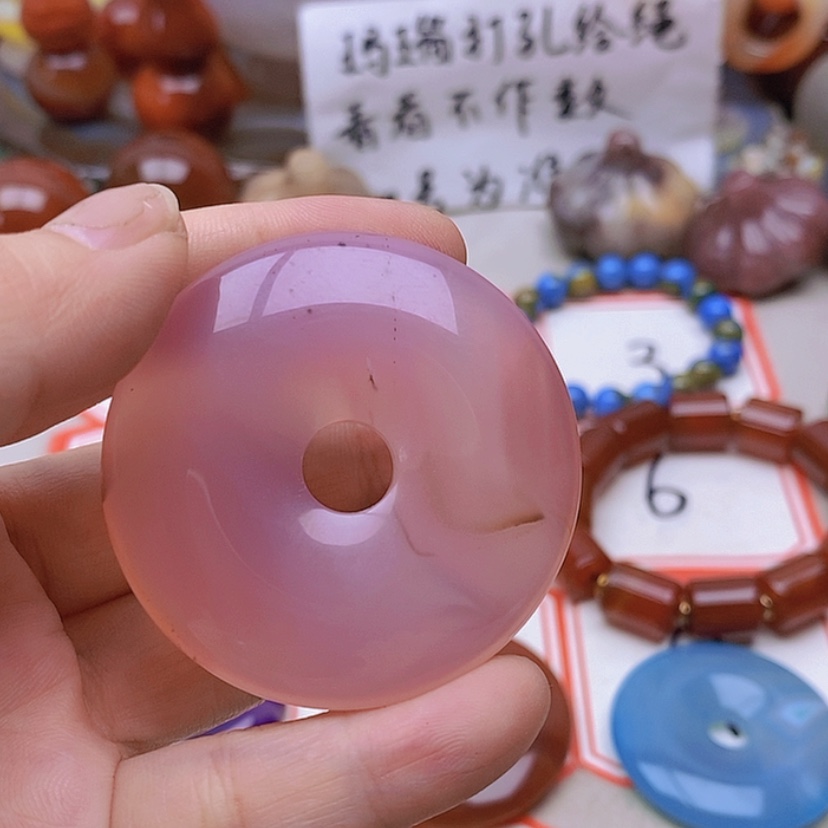 【闪购商品】未镶嵌玛瑙/玉髓珠宝半成品野*?