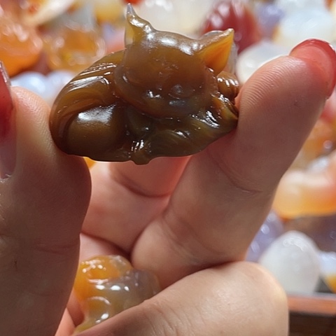 未镶嵌颈饰玛瑙/玉髓琰*