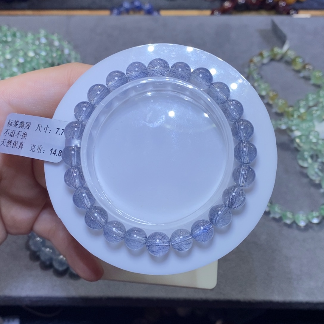 水晶手串未镶嵌手串