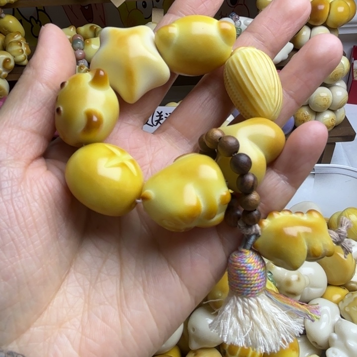 菩提根/象牙果吊坠微瑕