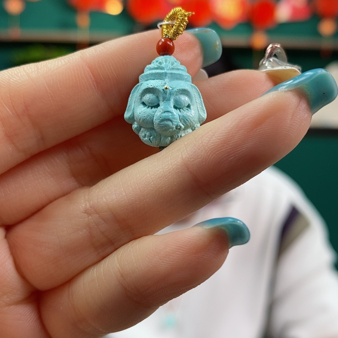 绿松石珠宝奇石未镶嵌