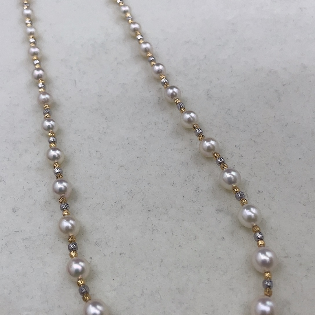 颈饰海水珍珠银S925镶嵌