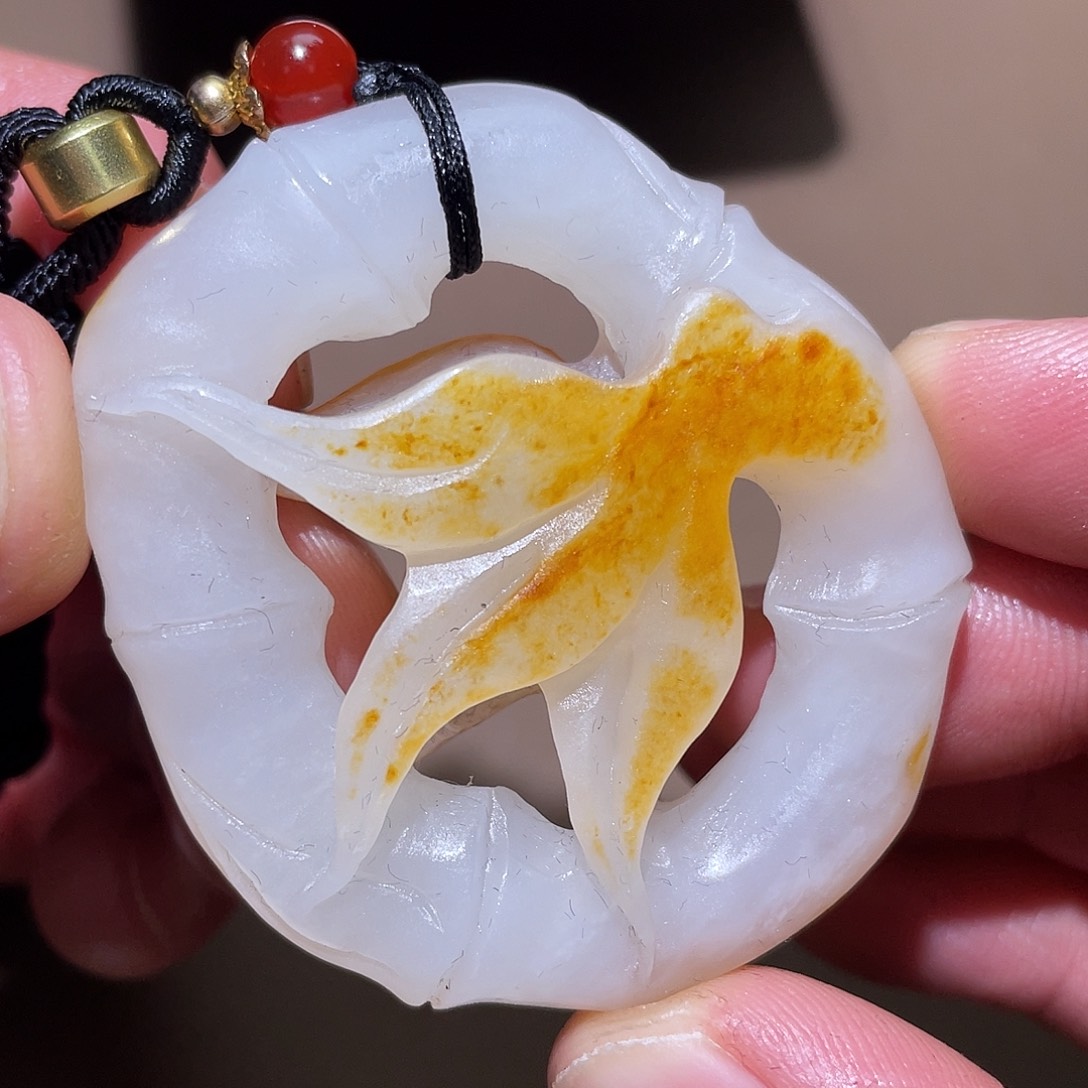 和田玉颈饰未镶嵌d 1