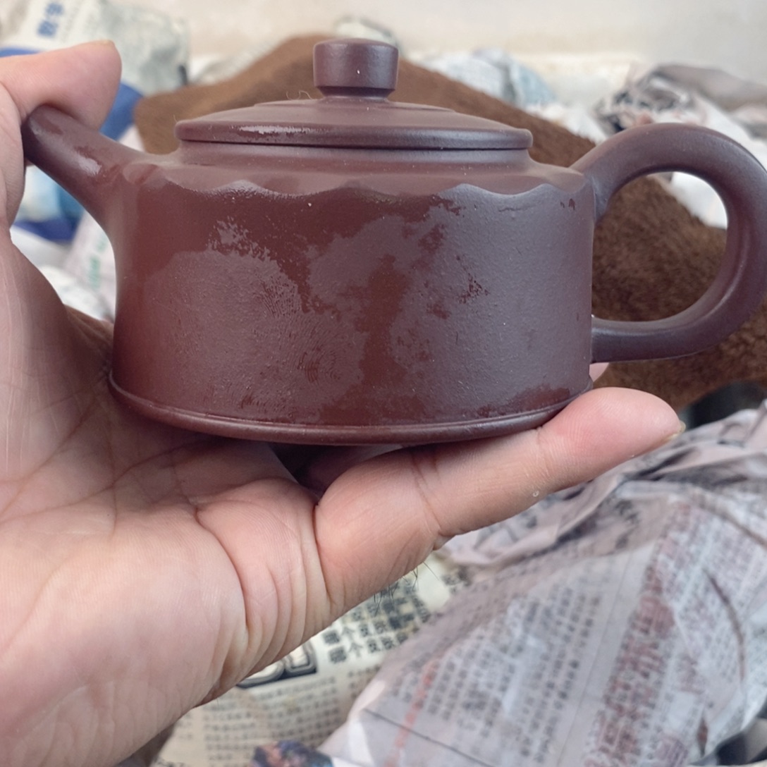 茶壶紫砂宜兴紫砂壶qq220cc