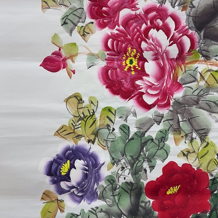 国画手绘国画作品