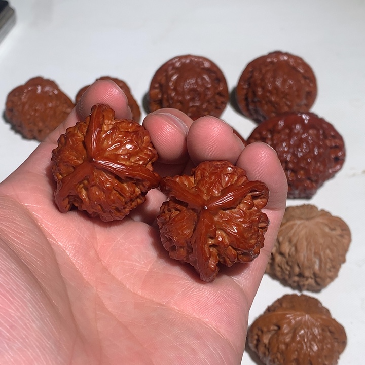 文玩核桃把件盘山12.35