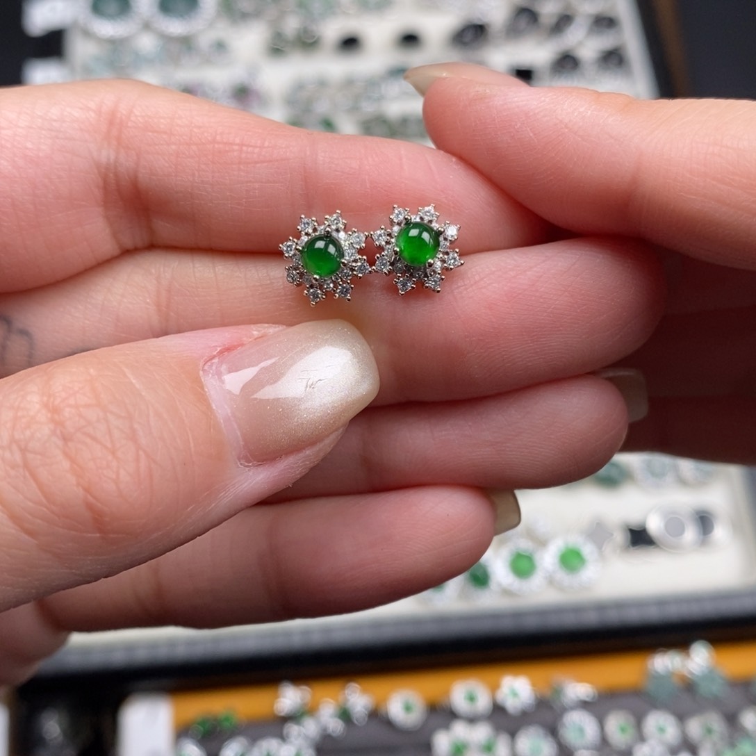 未镶嵌挂件翡翠翡翠