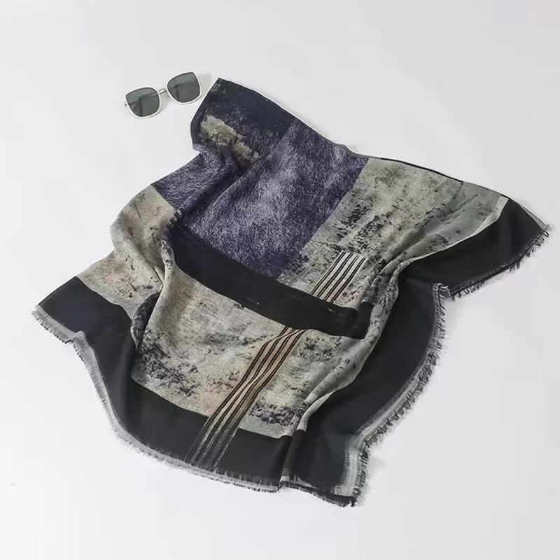 【f08】135x135丝毛小方巾双面丝巾围巾时尚百搭气质女士