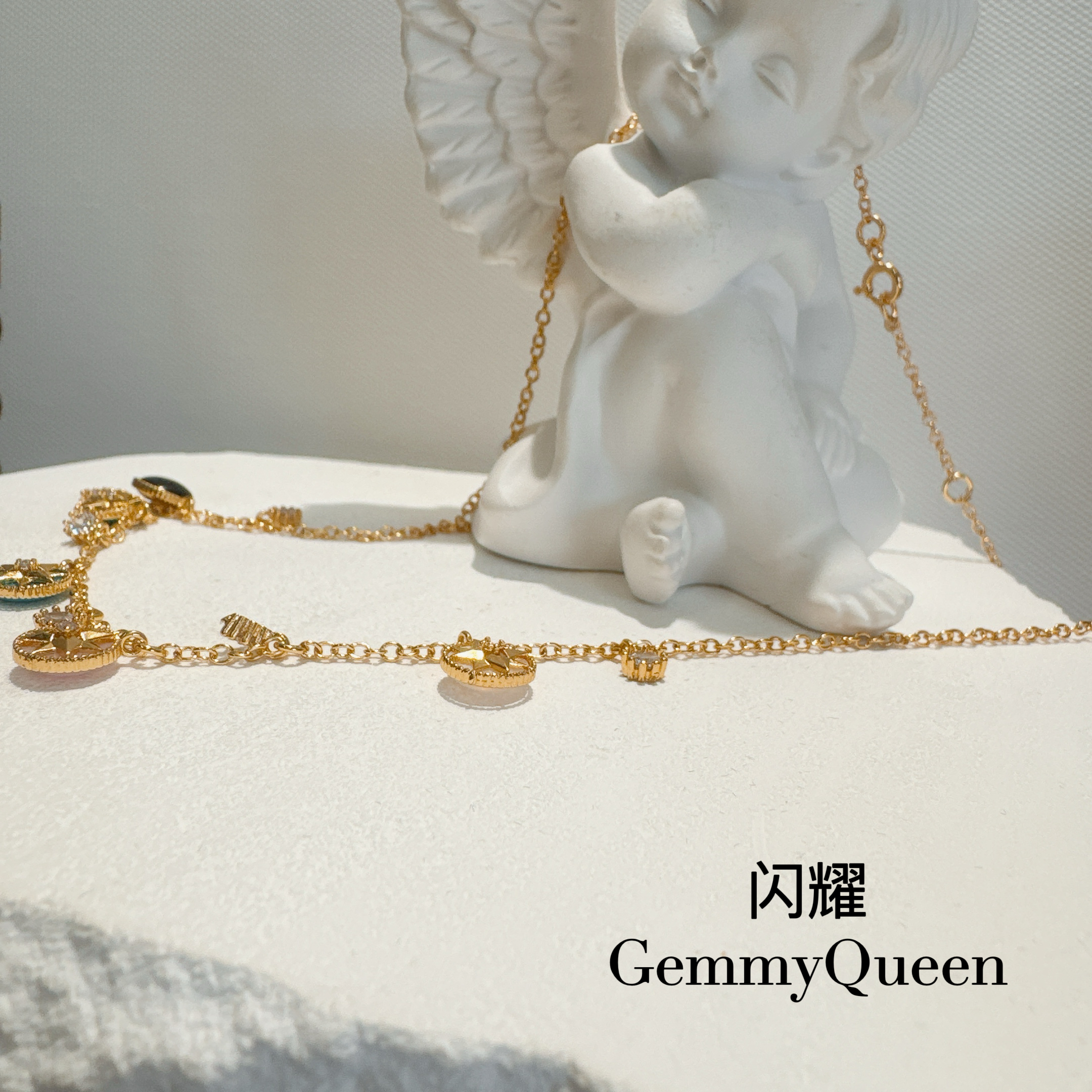 铜合金项链 闪耀GemmyQueen项链GQ01768