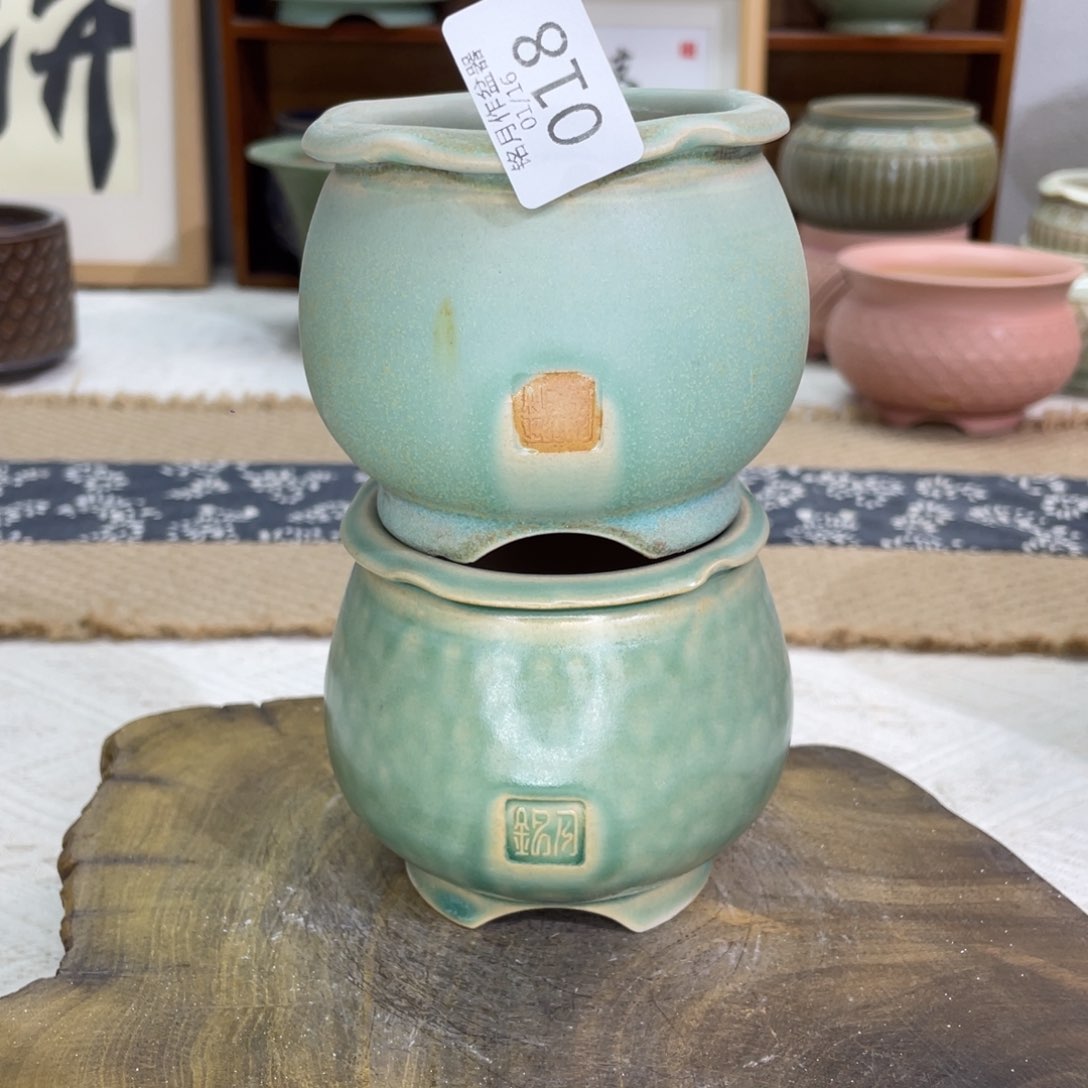 多肉陶瓷 018 内口6.5 cm