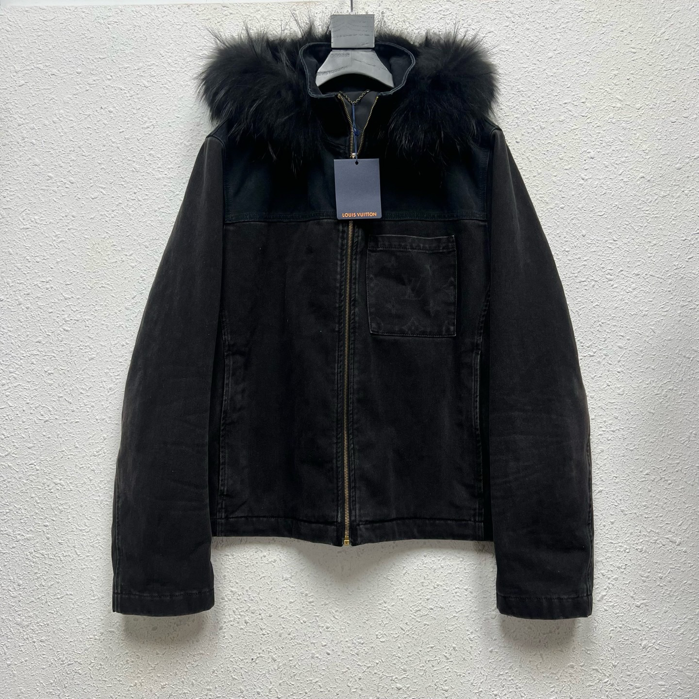 未使用 LouisVuitton/路易威登 内里夹棉缝线夹克 52码 DY12362