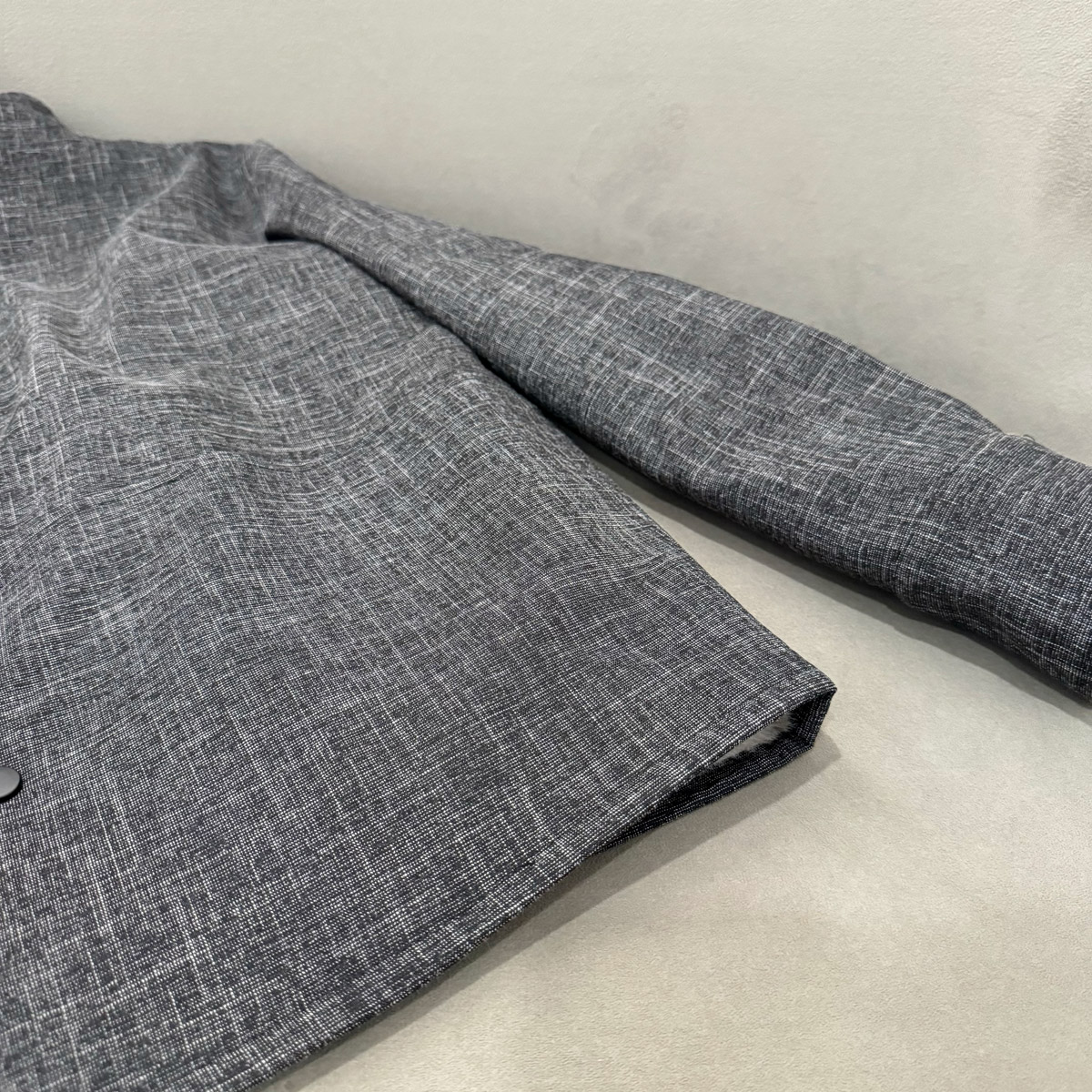 轻奢冬季简约男士时尚座山雕加绒休闲西装夹克高级感气质保暖外套