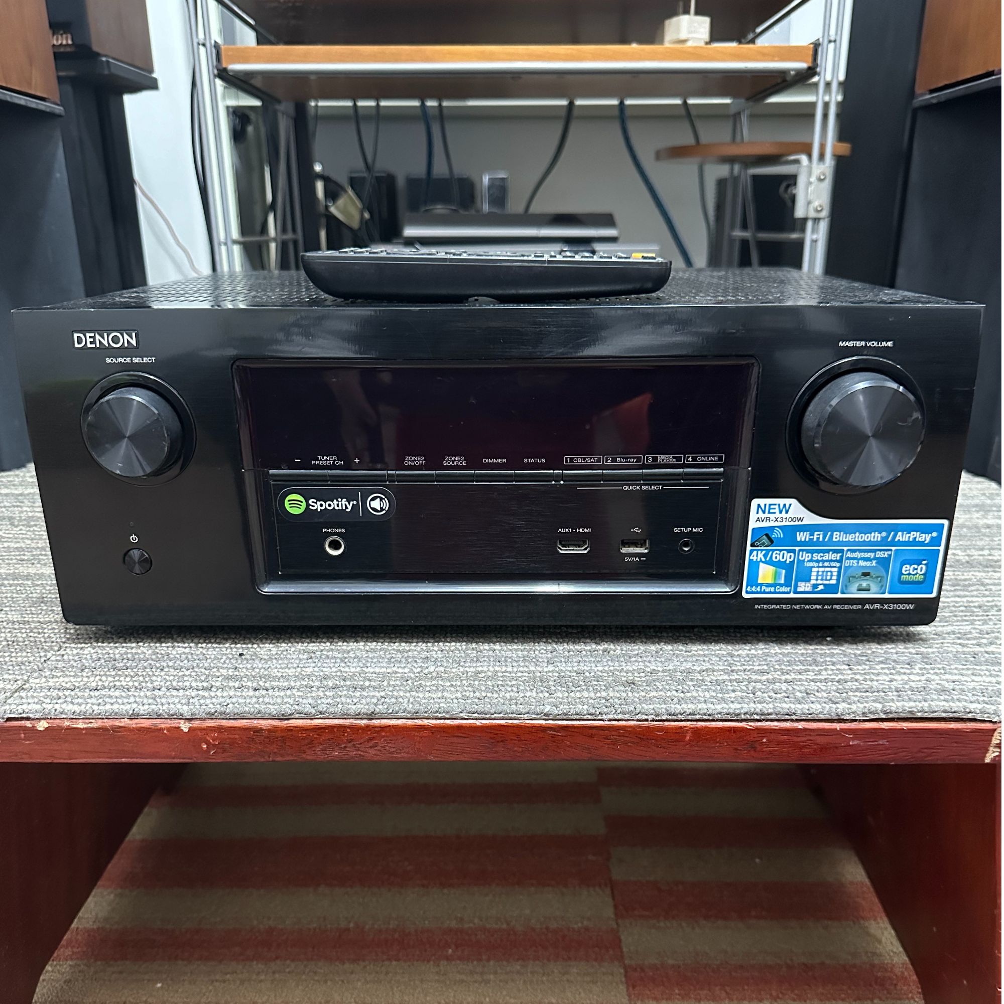 95新 Denon/天龙 天龙/DENON AVR-X3100W 7.1家庭影院AV功放
