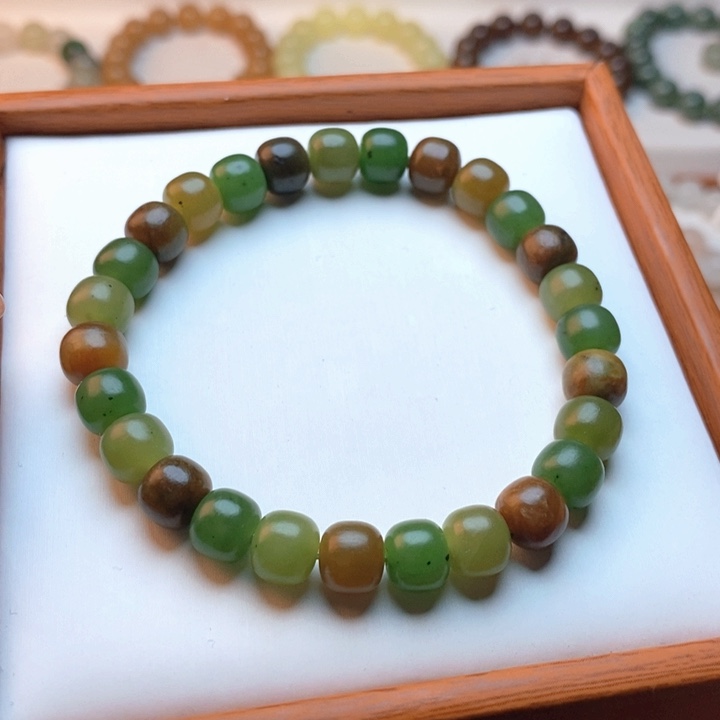 和田玉手链未镶嵌