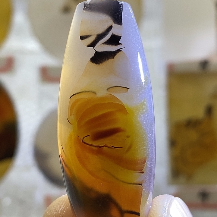 玛瑙/玉髓未镶嵌颈饰