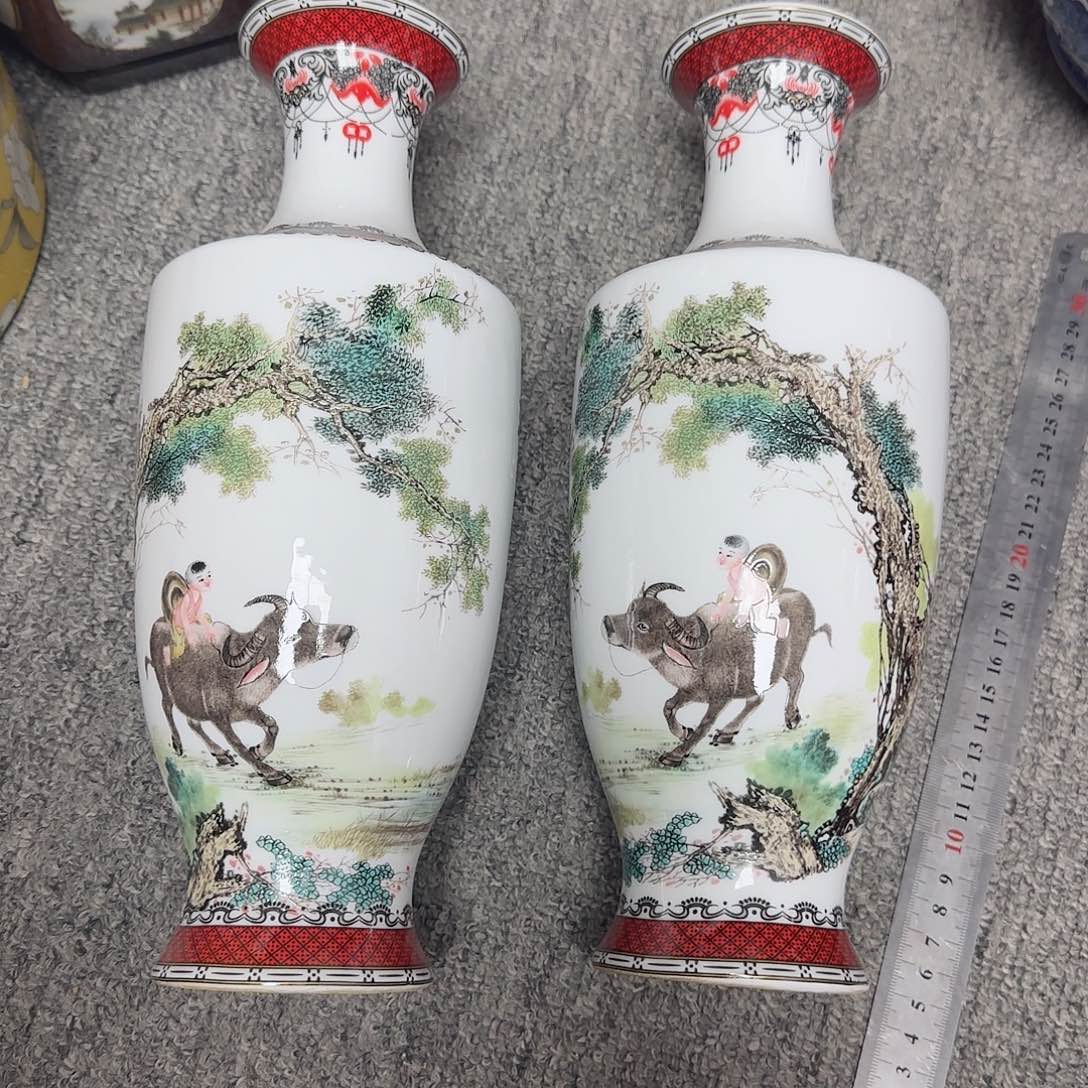 摆件瓷器的工艺技术水平