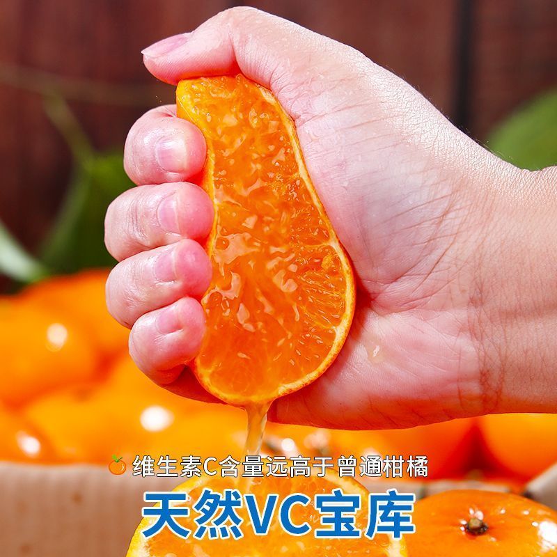 广西沃柑当季新鲜现摘现发水果橙子蜜橘皮薄多汁香甜柑橘