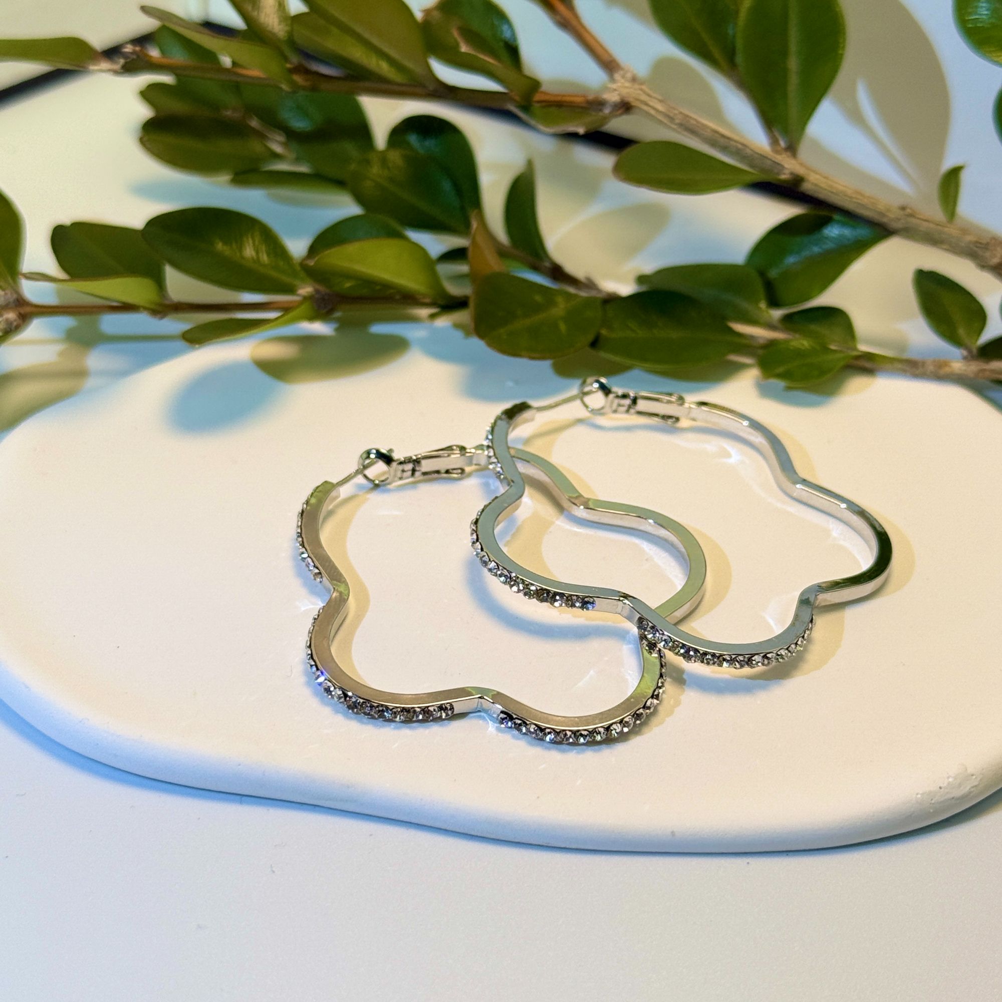 九小尚 铜合金珐琅耳饰 R1235秋季冬季冬天过年耳饰耳环