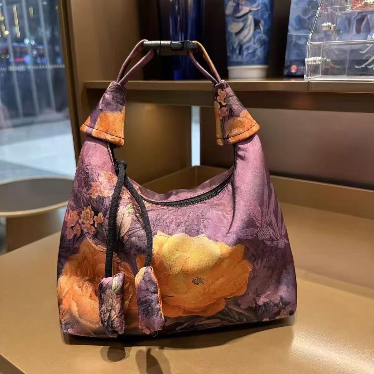 [紫玉牡丹]国风百搭包包（555-A1）