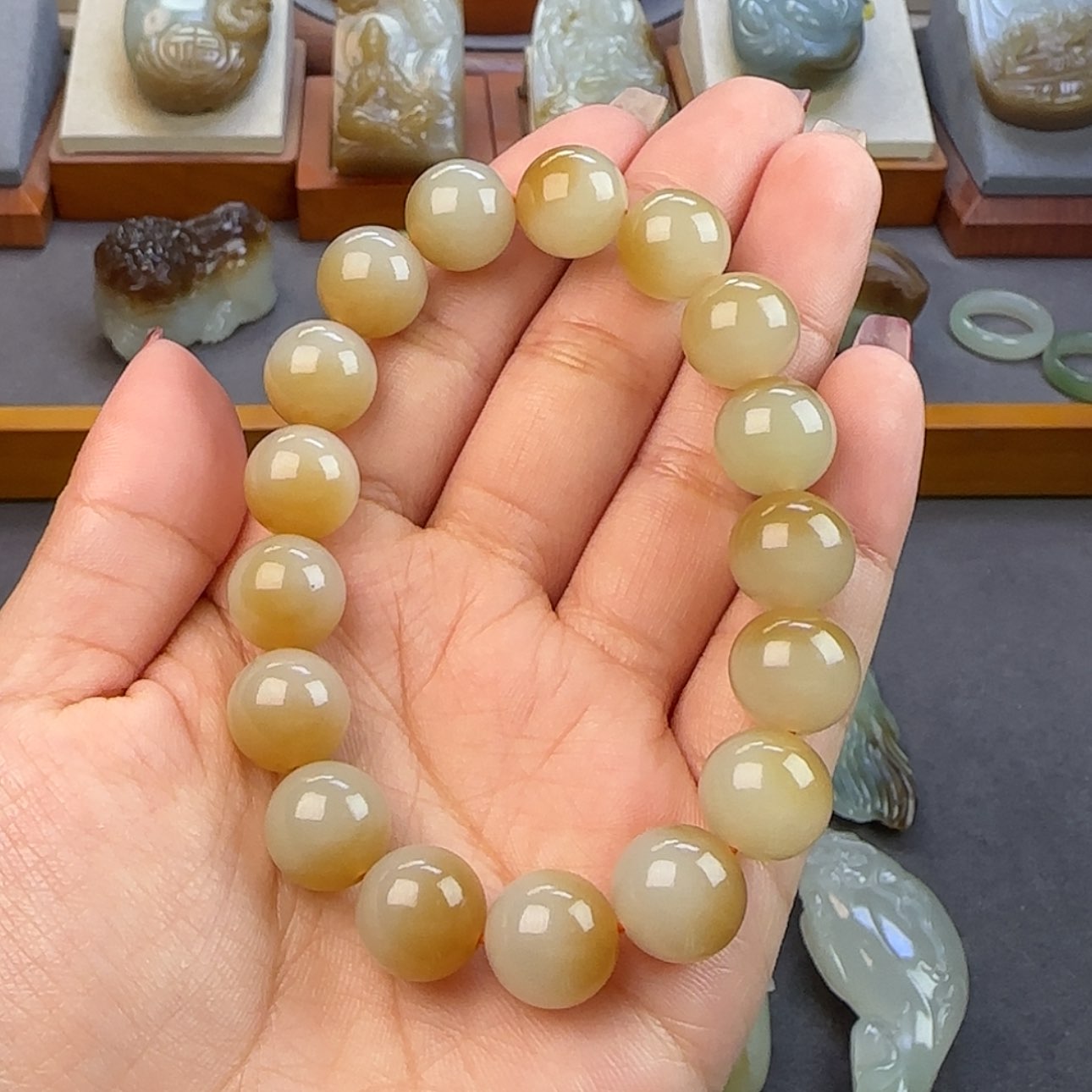 【闪购商品】和田玉手串未镶嵌?****