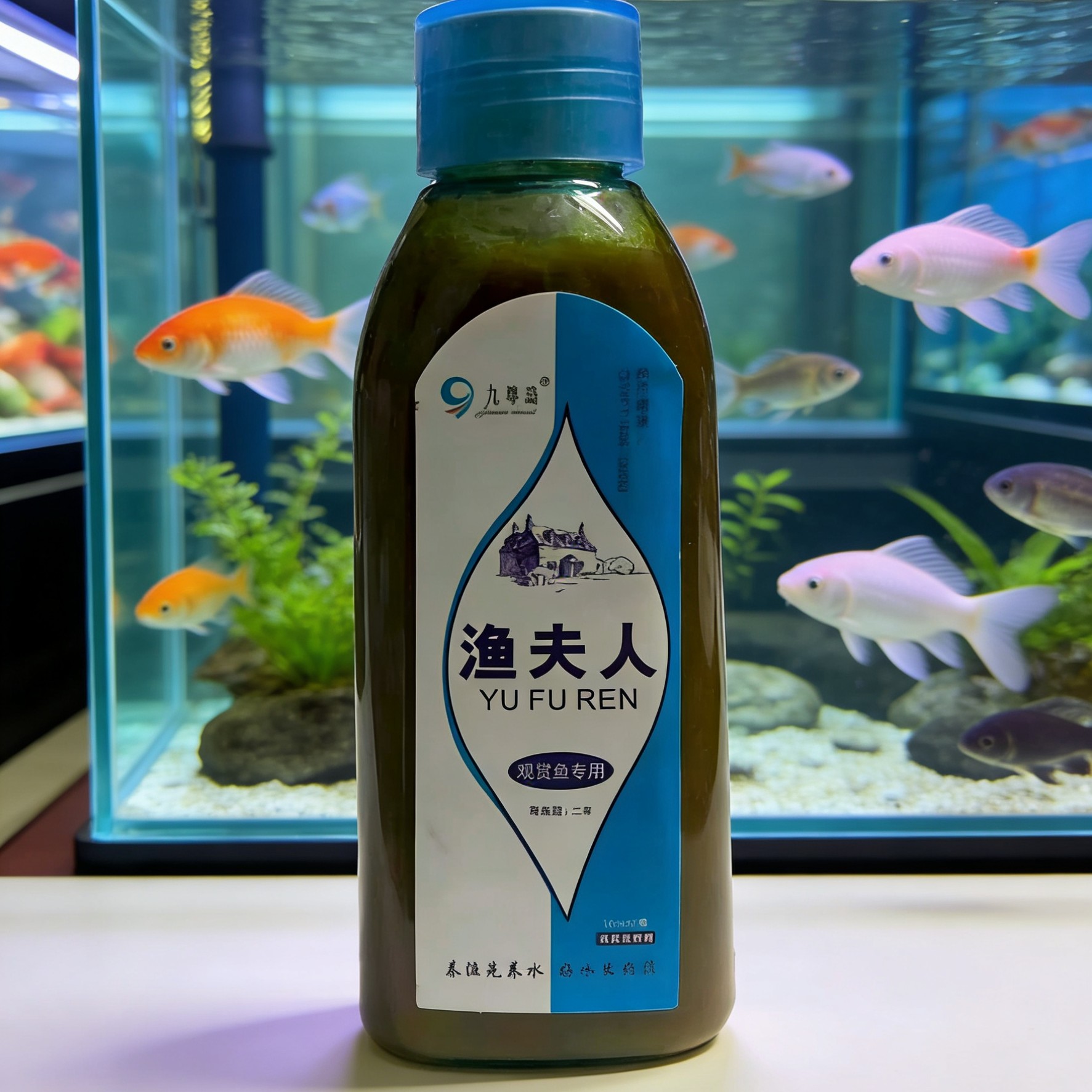 九尊岛好物优先购渔夫人观赏鱼拉长条便白便 拖便 漂浮便 内寄