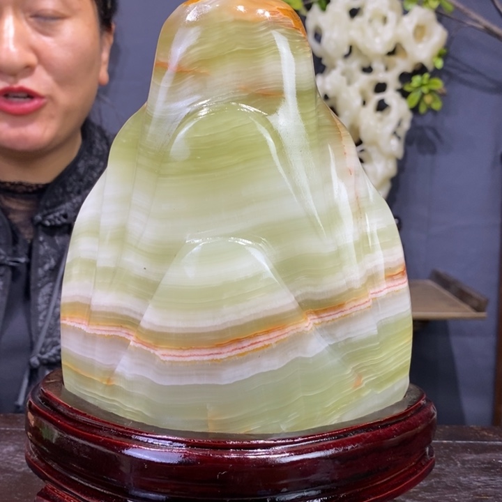 石材精品古青石摆件