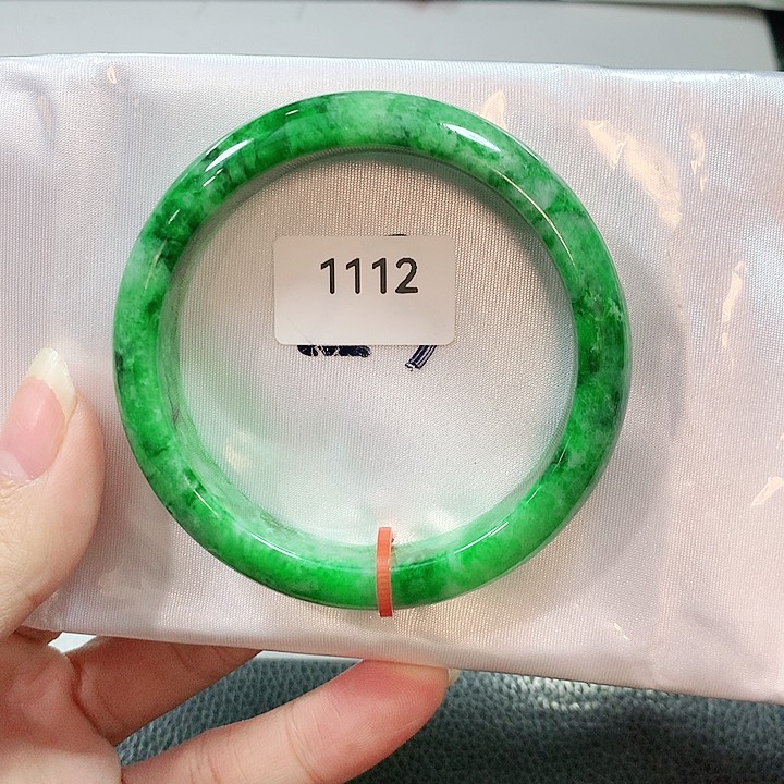 翡翠手镯未镶嵌天然翡翠手镯54