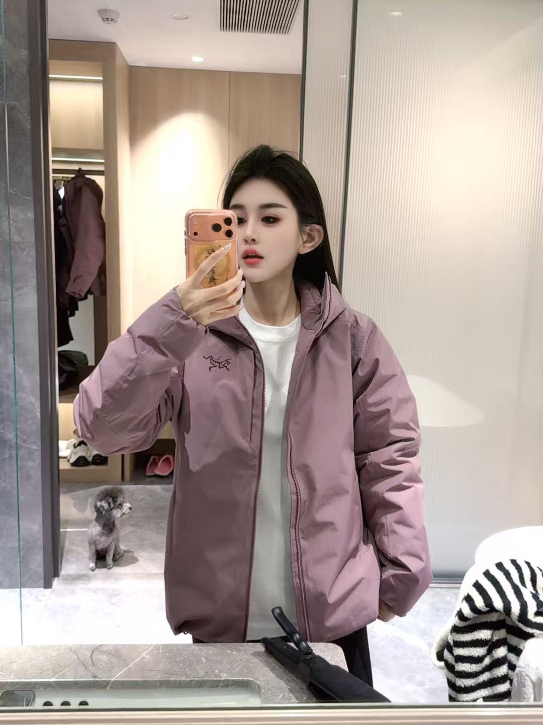 冬款软壳情侣款防风厚外套
