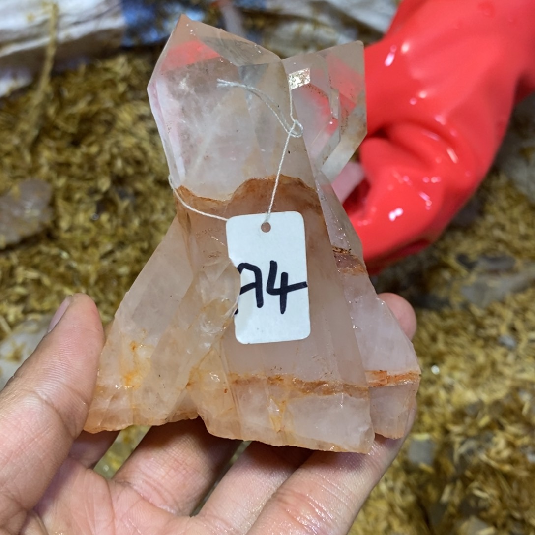 水晶水晶原石摆件未镶嵌