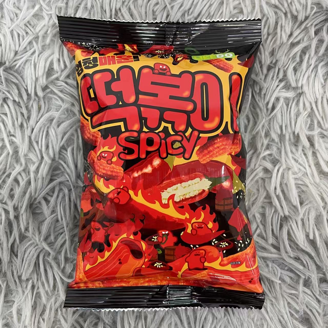 韩国进口涞可年糕条（朝天椒味）
