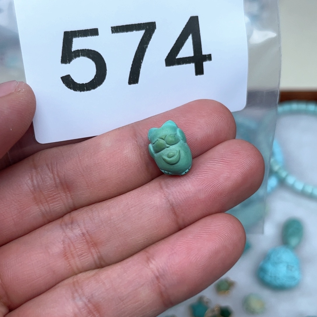 绿松石未镶嵌珠宝奇石