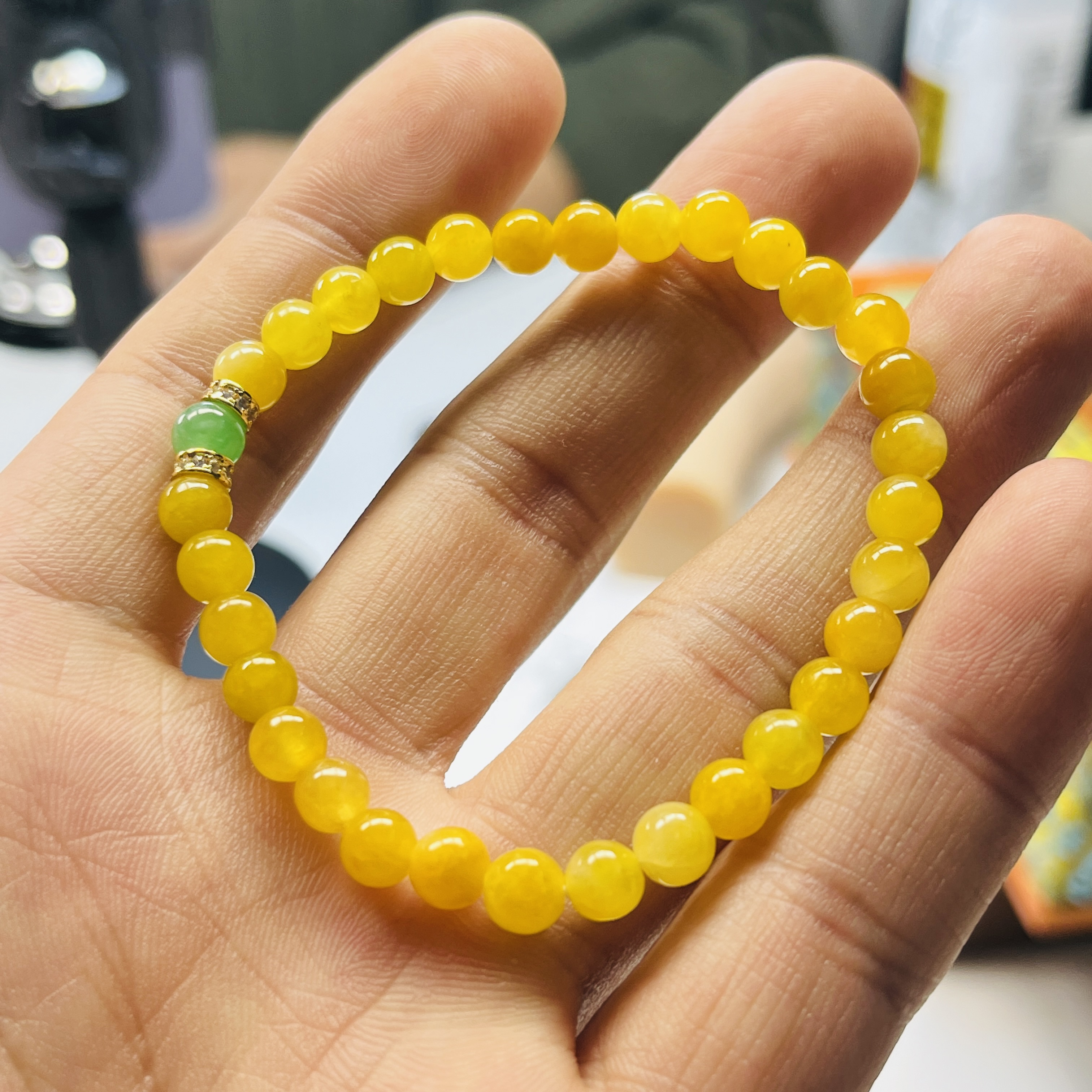 【闪购商品】6mm 天然黄手串