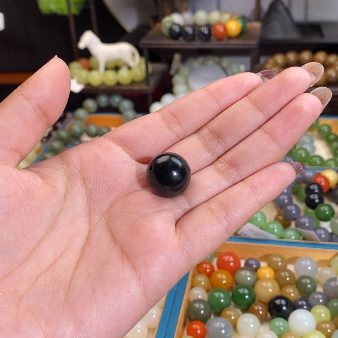 和田玉单珠未镶嵌Z16