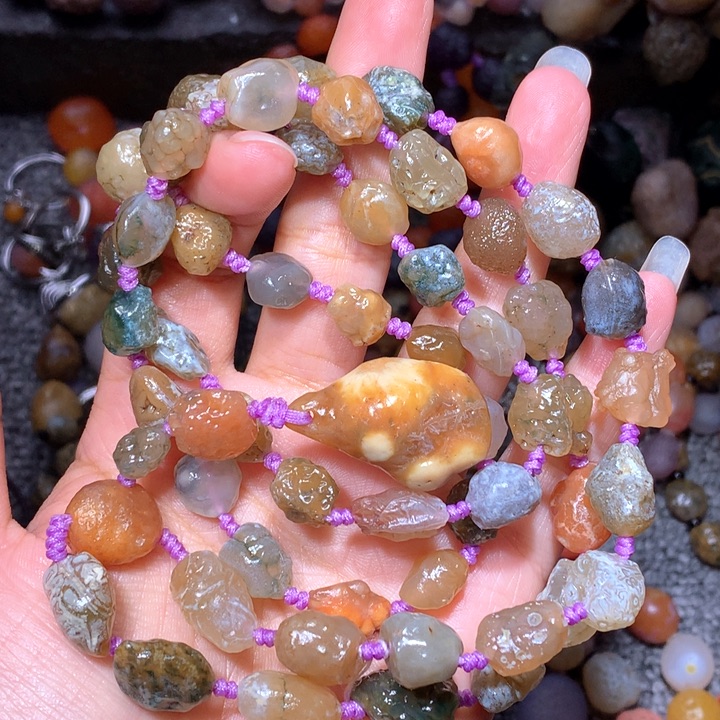 玛瑙/玉髓珠宝半成品未镶嵌