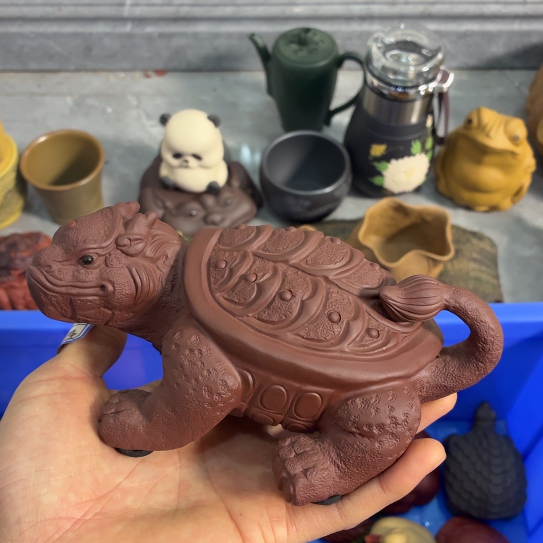 飞***鸟紫砂茶杯瑕疵不退不换介意勿拍