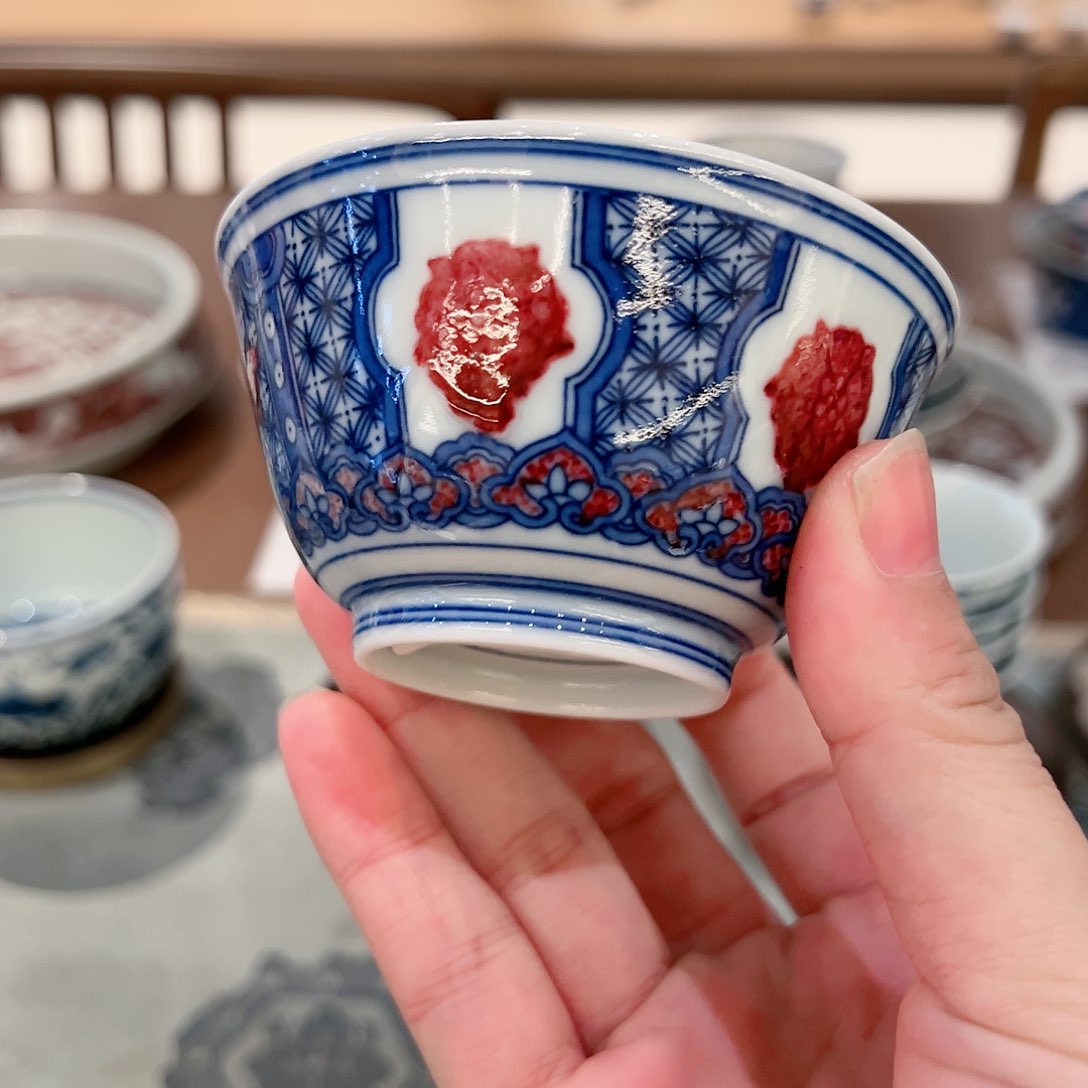 微瑕臻玉古坊杯杯杯杯