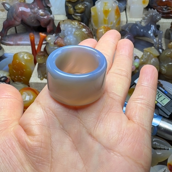 隔***哥玛瑙/玉髓未镶嵌饰品