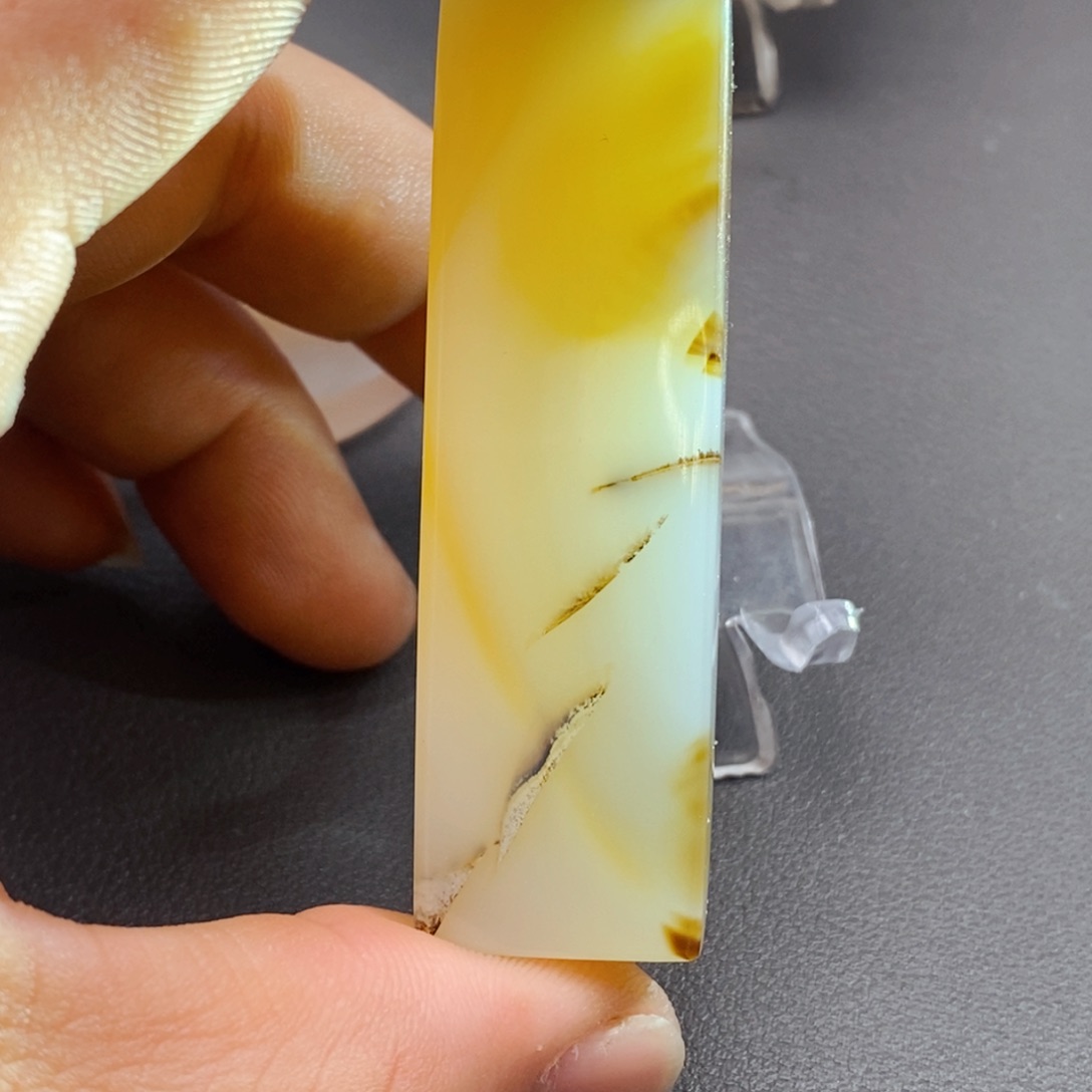 飘***魔玛瑙/玉髓未镶嵌颈饰