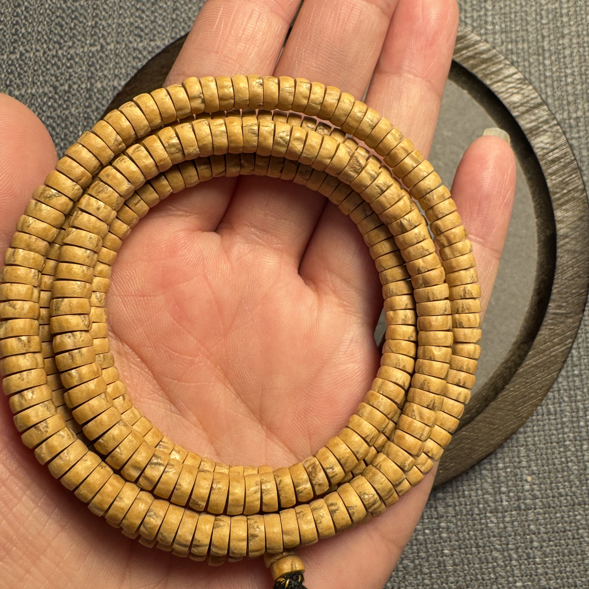 西藏百香籽药片红皮高品质精工长串108长串6mm