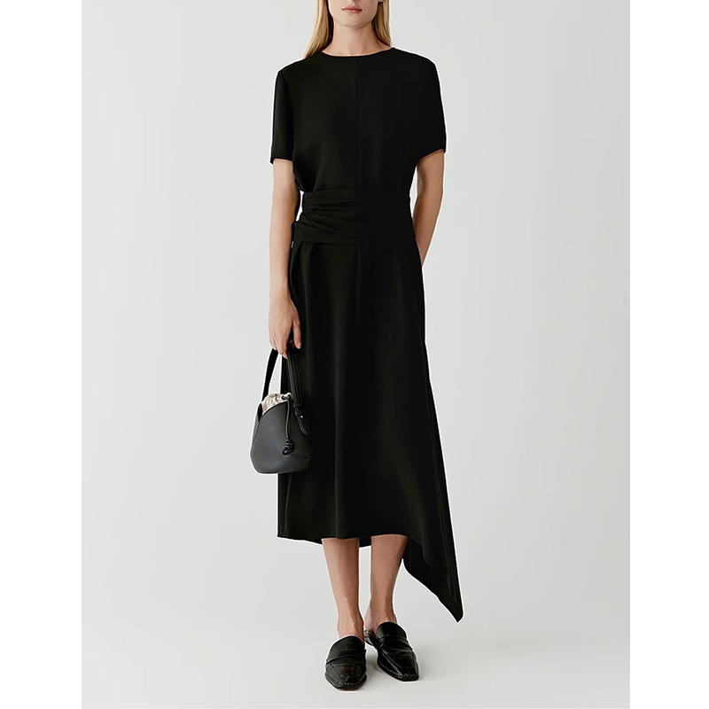 原单非市面货！“禾家真丝重乔”花式连衣裙B438