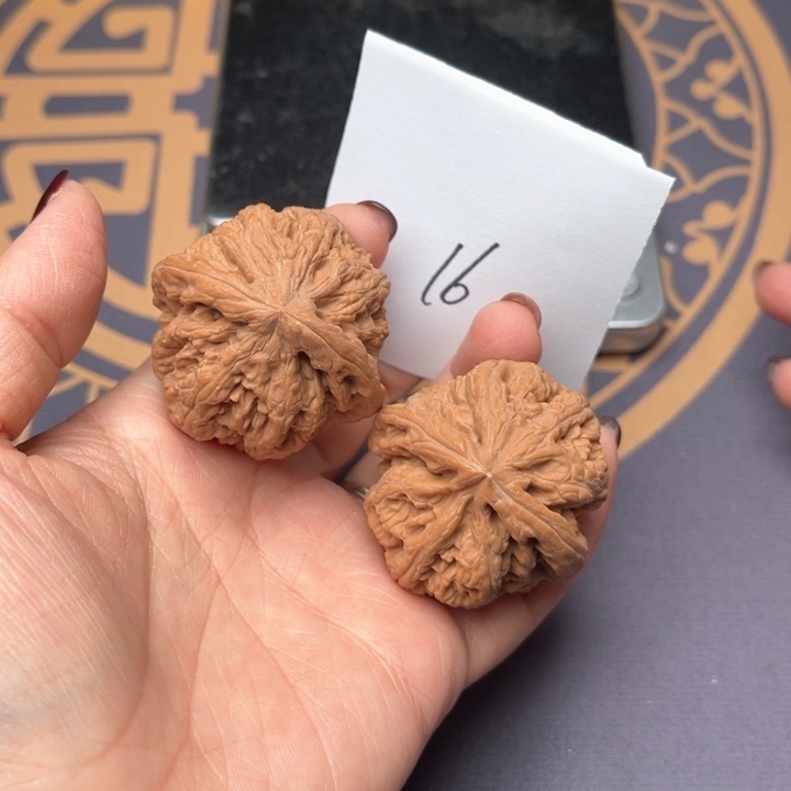 文玩核桃把件40大粗筋