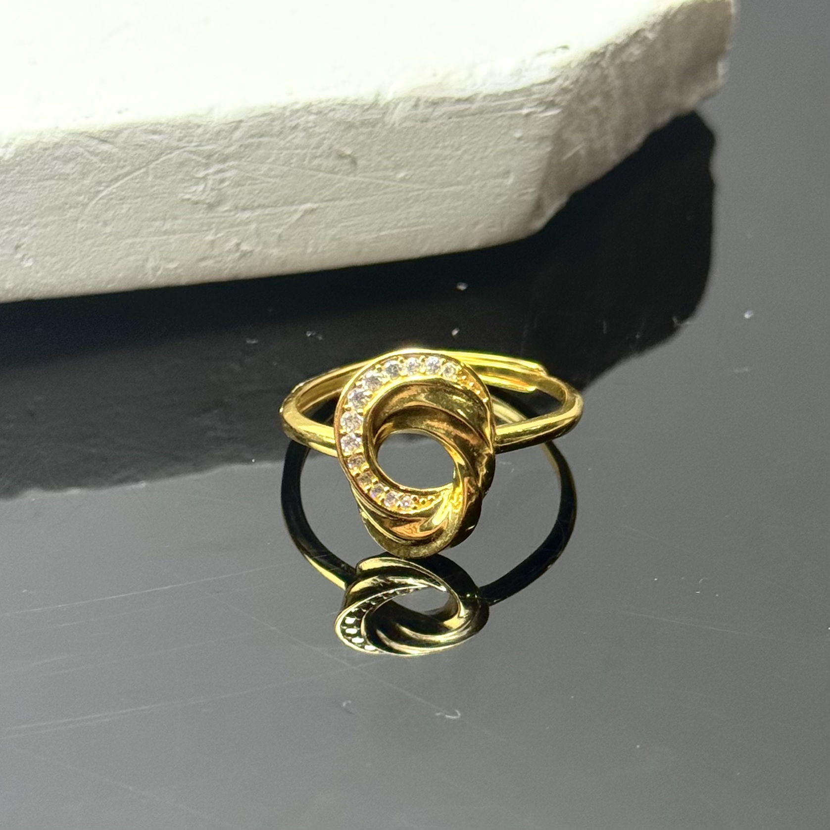 足银银制品 【铭记珠宝】足银戒指2-3DM249H662【多样性发一件】