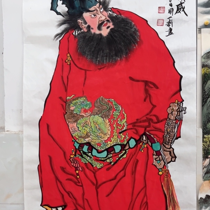 国画作品原文春月来春